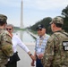 Soldiers provide presence patrol at National Mall