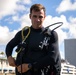 U.S. Coast Guard divers conduct aids to navigation maintenance