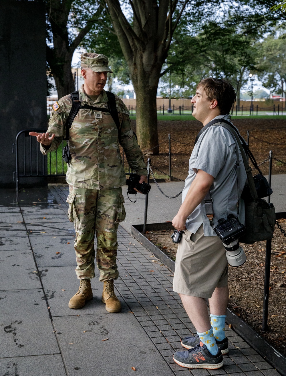 Media Interactions on the National Mall
