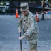 Scrubbing the Korean War Memorial