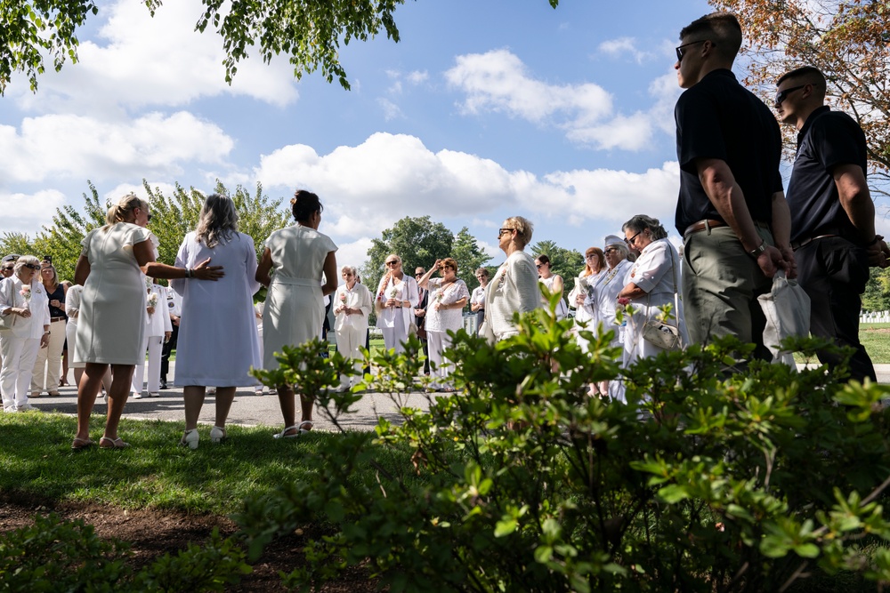 The Annual Gold Star Mother’s Day Commemoration is Held at Arlington National Cemetery