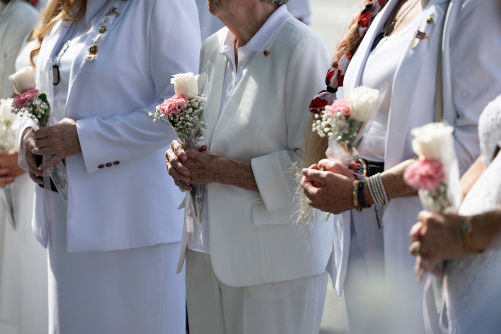 The Annual Gold Star Mother’s Day Commemoration is Held at Arlington National Cemetery