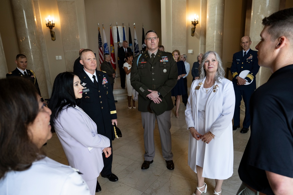 The Annual Gold Star Mother’s Day Commemoration is Held at Arlington National Cemetery