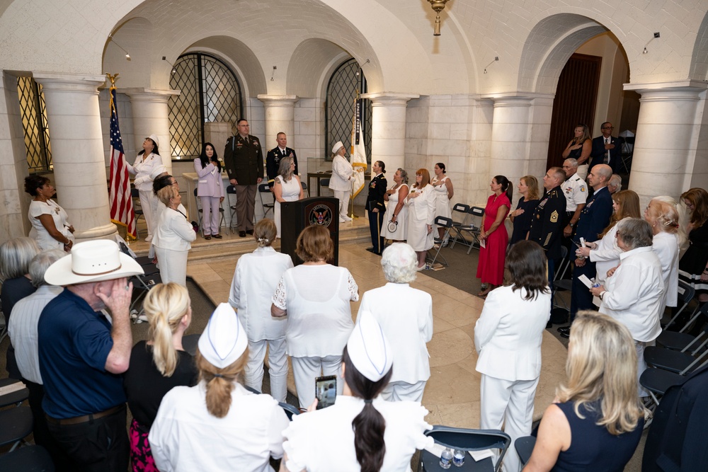 The Annual Gold Star Mother’s Day Commemoration is Held at Arlington National Cemetery