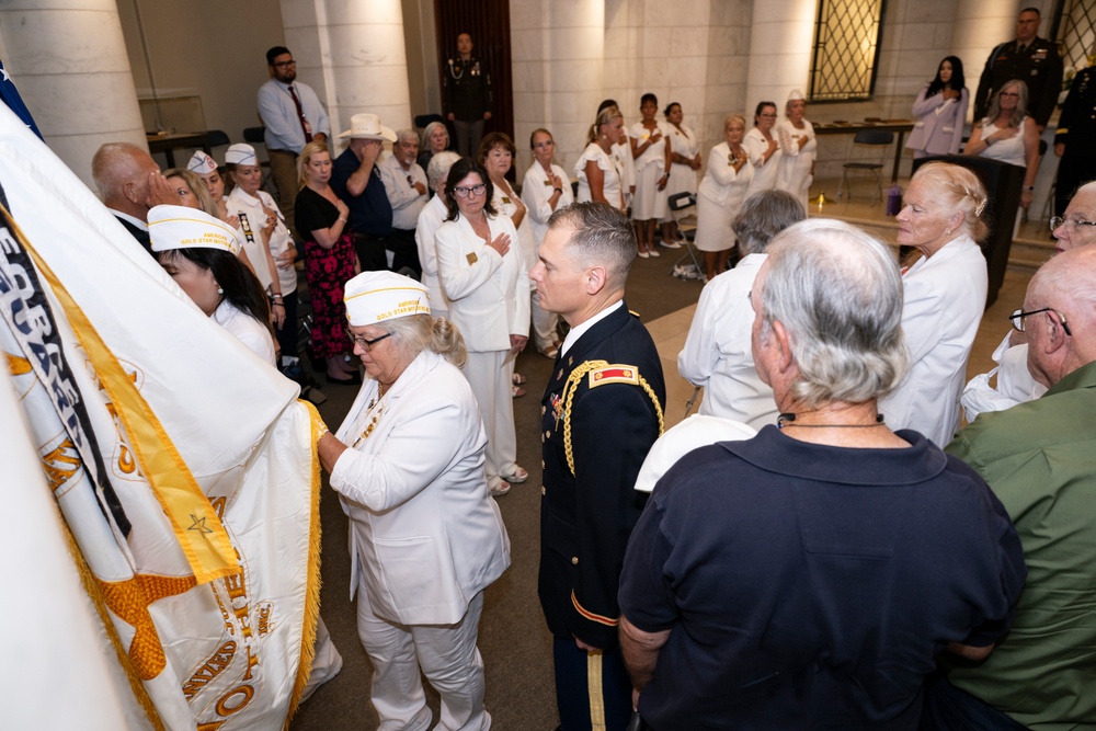 The Annual Gold Star Mother’s Day Commemoration is Held at Arlington National Cemetery