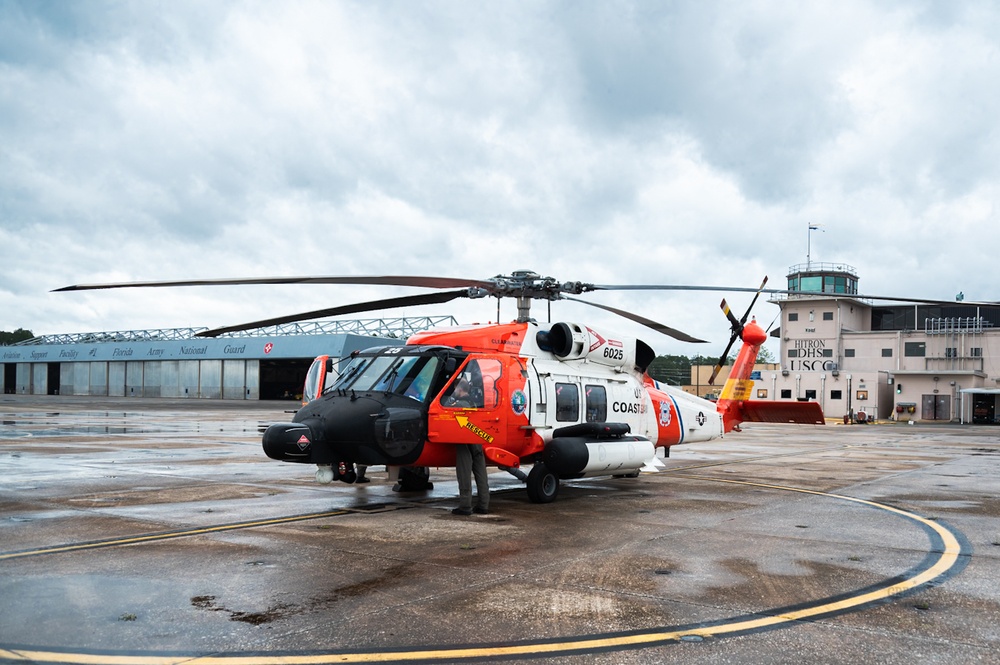 Coast Guard conducts post-Tropical Storm Debby overflight operations