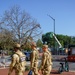 South Carolina Army National Guardsmen patrol with Guardsmen from the Georgia National Guard
