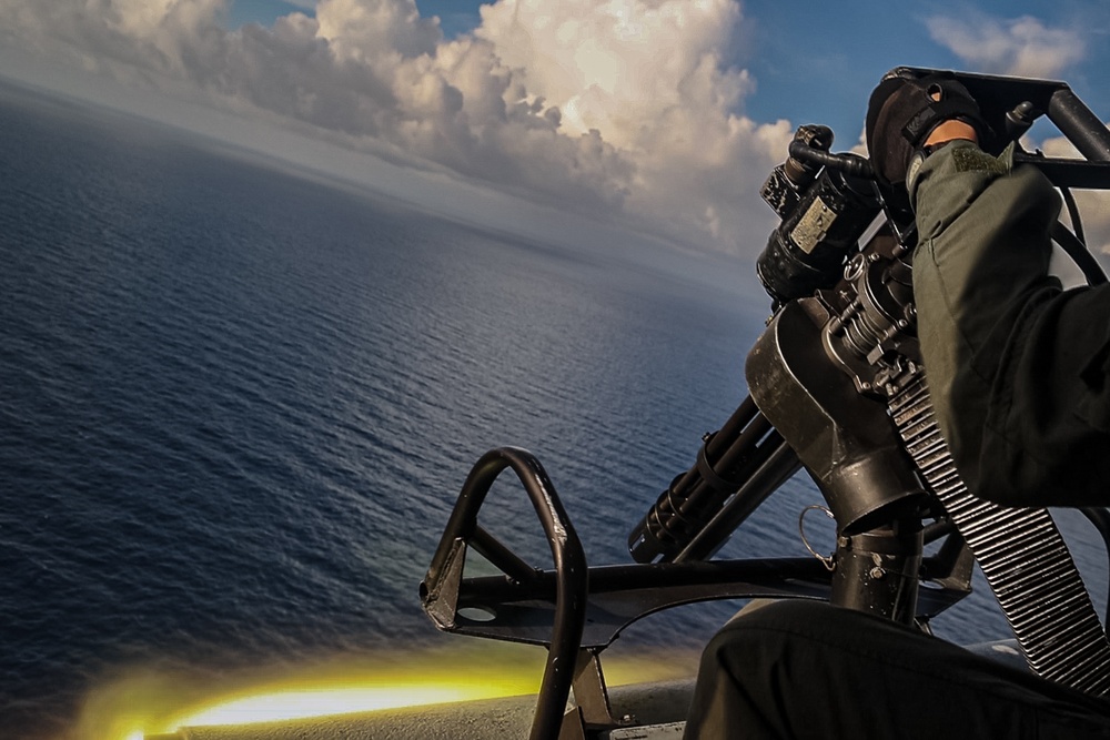22nd MEU(SOC) | UH-1Ys and AH-1Z Live Fire Exercise