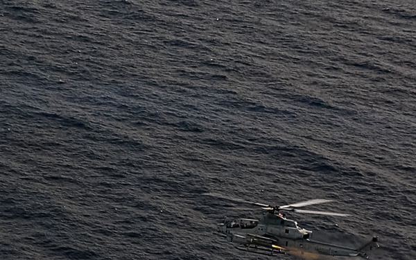 22nd MEU(SOC) | UH-1Ys and AH-1Z Live Fire Exercise