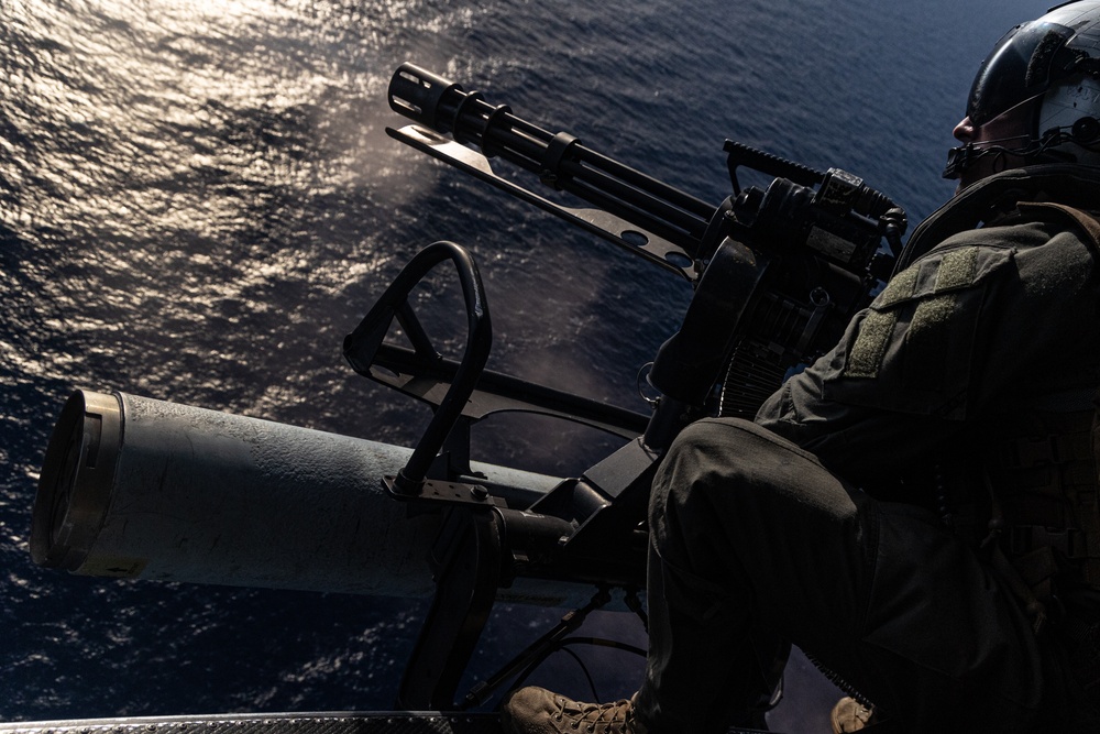 22nd MEU(SOC) | UH-1Ys and AH-1Z Live Fire Exercise