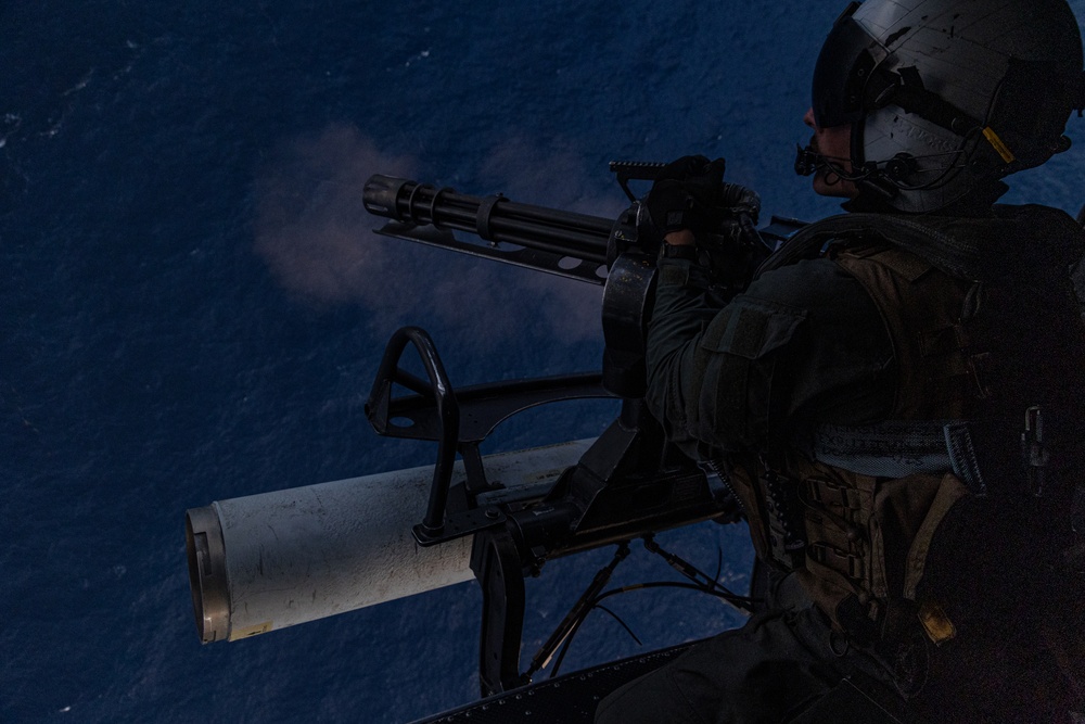 22nd MEU(SOC) | UH-1Ys and AH-1Z Live Fire Exercise