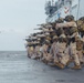 22nd MEU(SOC) | BLT 3/6 Kilo Company Conducts Live Fire Deck Shoot on USS Iwo Jima