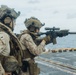 22nd MEU(SOC) | BLT 3/6 Kilo Company Conducts Live Fire Deck Shoot on USS Iwo Jima