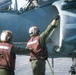 22nd MEU(SOC) | Harrier Flight Deck Maintenance on USS Iwo Jima