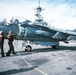22nd MEU(SOC) | Harrier Flight Deck Maintenance on USS Iwo Jima