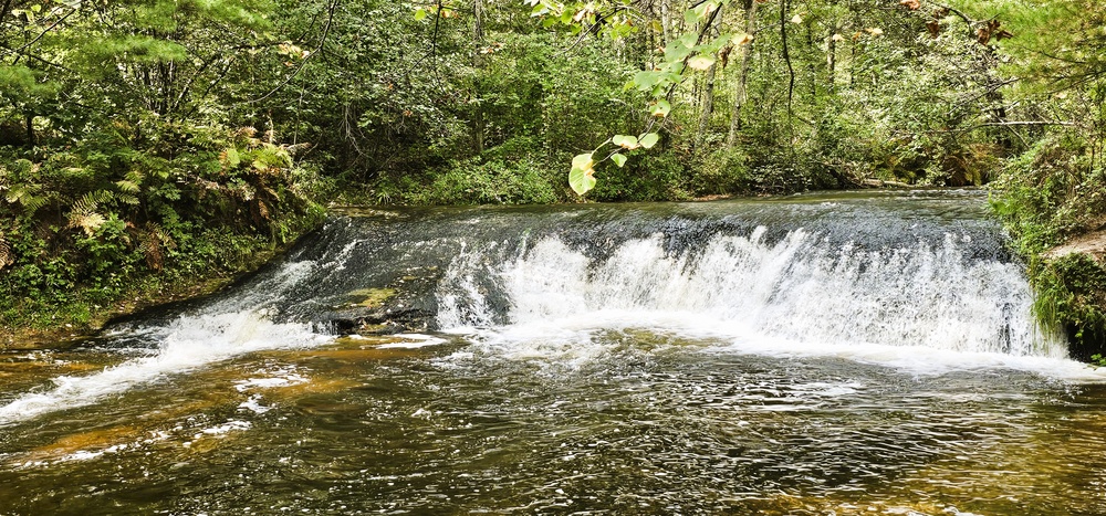 Fall 2025 views at Fort McCoy's Pine View Recreation Area