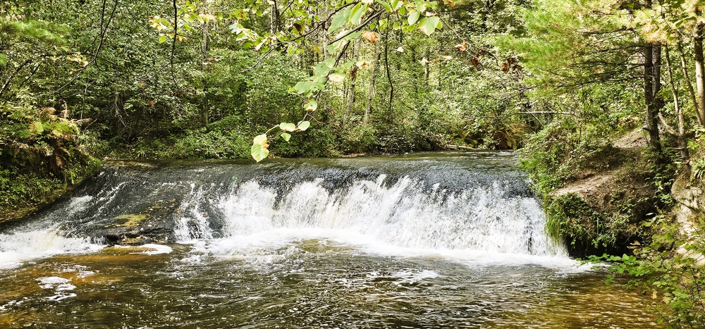 Fall 2025 views at Fort McCoy's Pine View Recreation Area