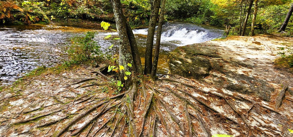 Fall 2025 views at Fort McCoy's Pine View Recreation Area