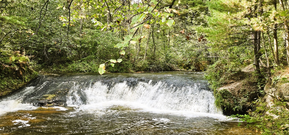 Fall 2025 views at Fort McCoy's Pine View Recreation Area