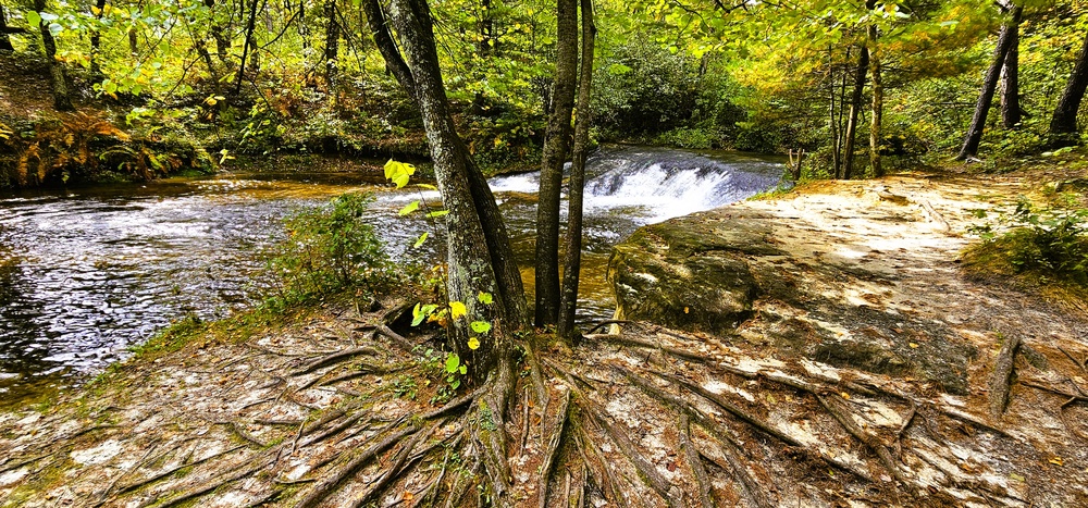 Fall 2025 views at Fort McCoy's Pine View Recreation Area