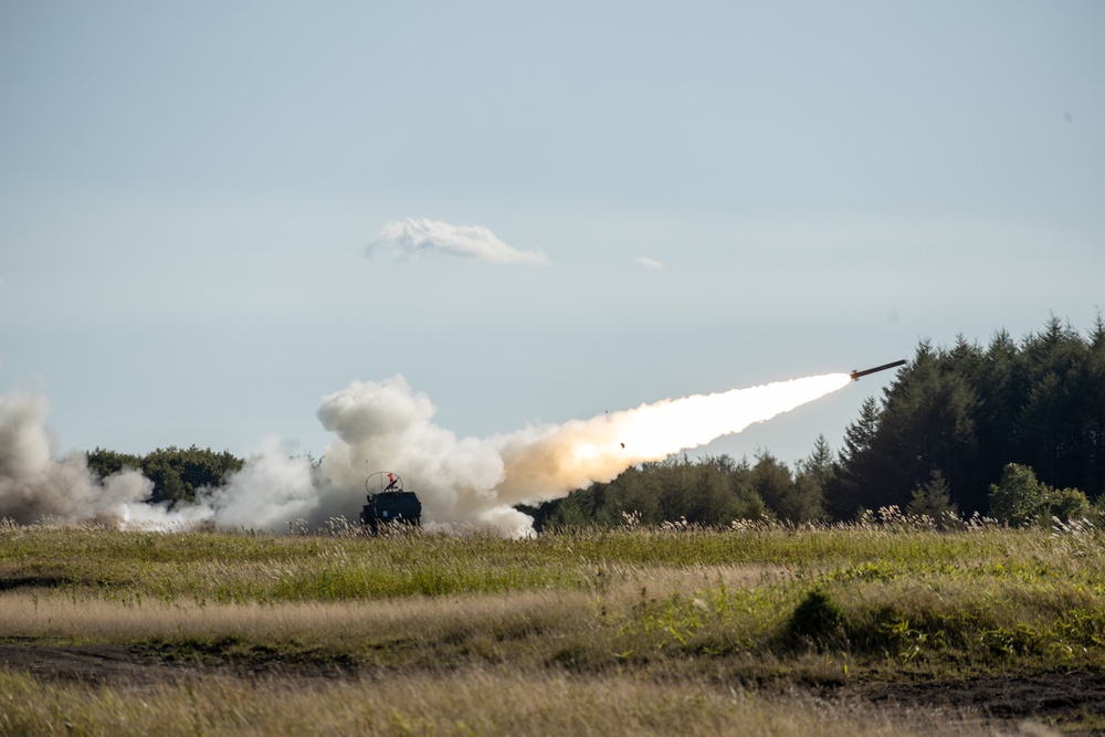 U.S. Marines conduct HIMARS Live Fire during Orient Shield 25