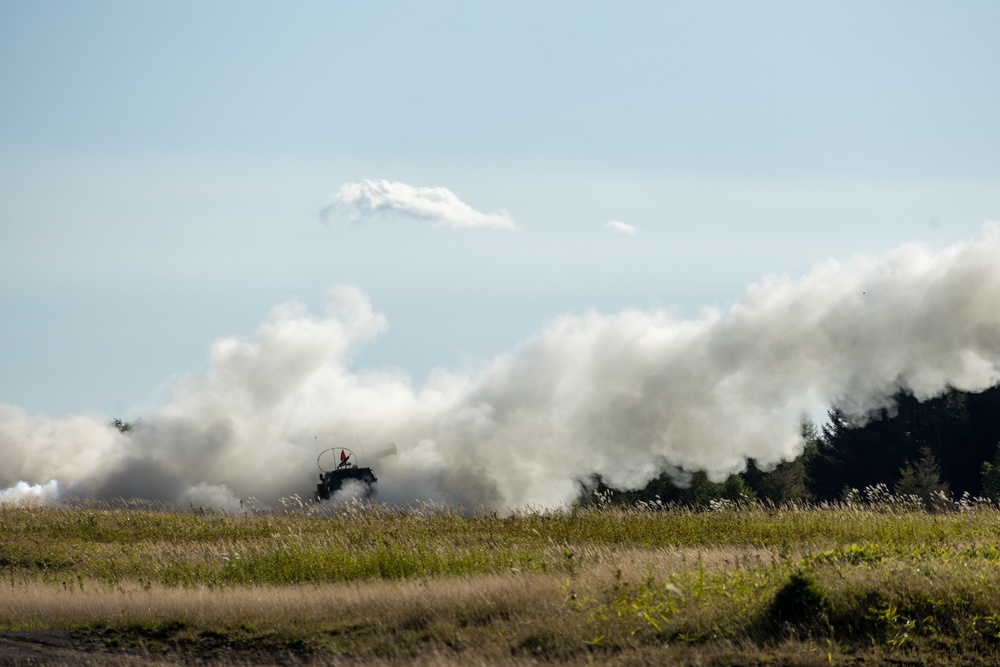 U.S. Marines conduct HIMARS Live Fire during Orient Shield 25