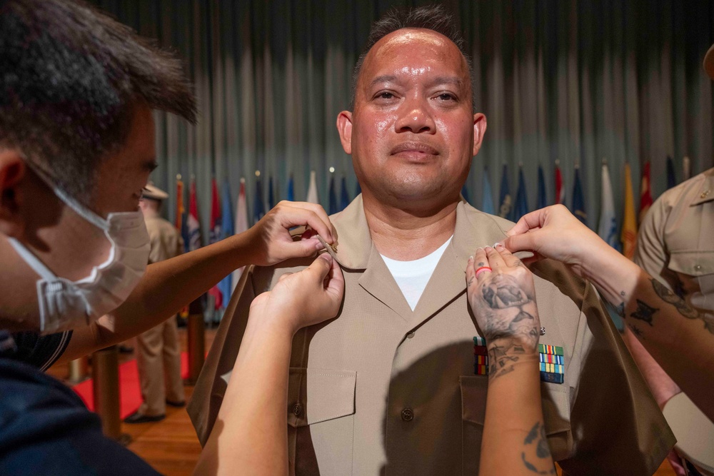 Okinawa-wide Chief Petty Officer Pinning Ceremony 2025