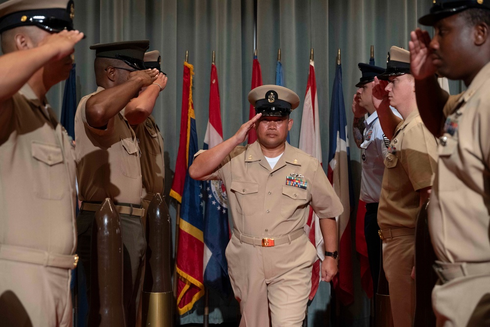 Okinawa-wide Chief Petty Officer Pinning Ceremony 2025