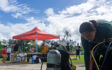 Village beautification goes headfirst into the ocean