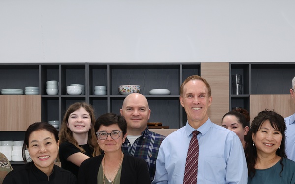 Members of 403rd AFSB took part in a samgyetang cooking class