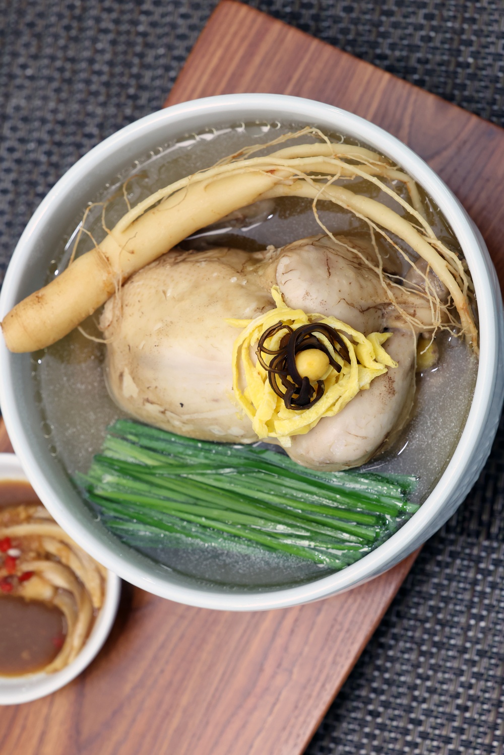 Members of 403rd AFSB took part in a samgyetang cooking class