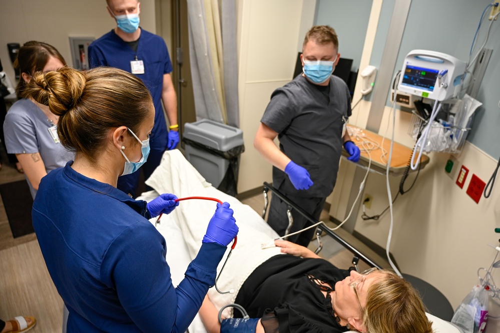 115th Fighter Wing partners with UW Health for medical Airmen training