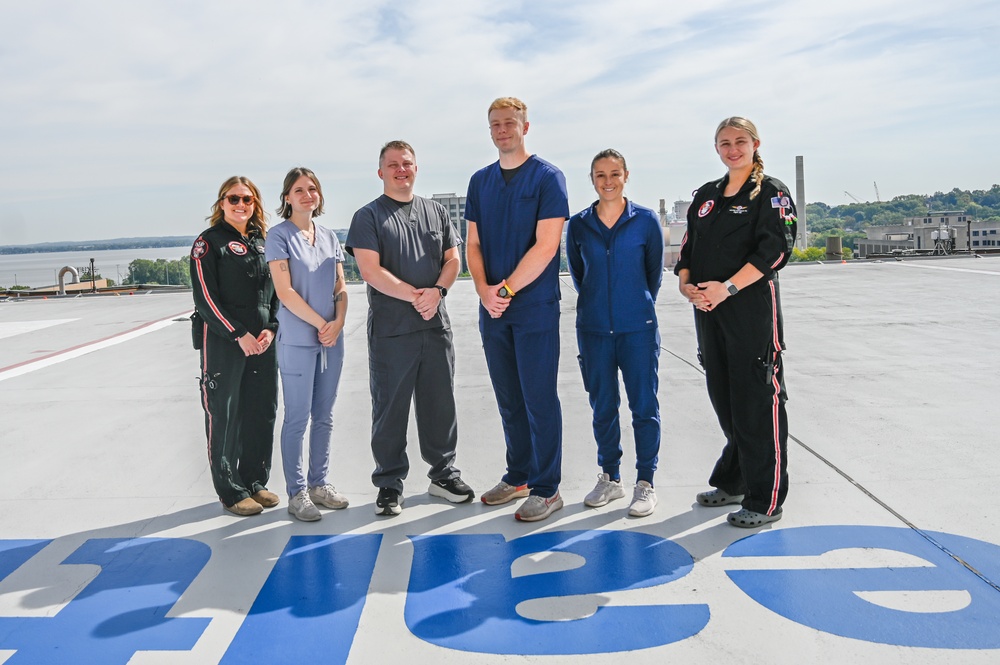 115th Fighter Wing partners with UW Health for medical Airmen training
