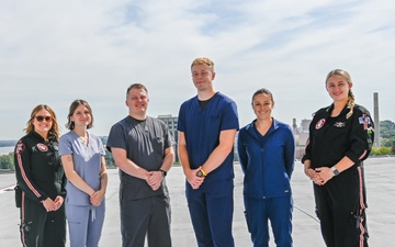 115th Fighter Wing partners with UW Health for medical Airmen training