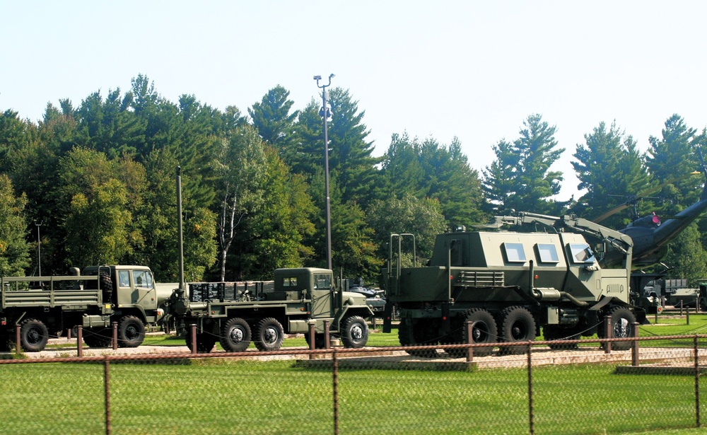 September 2025 views at Fort McCoy's historic Commemorative Area