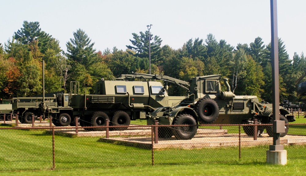 September 2025 views at Fort McCoy's historic Commemorative Area