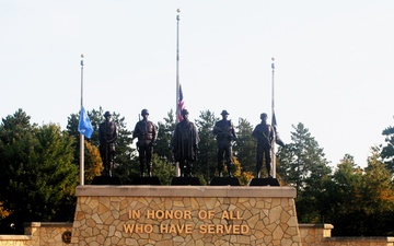 September 2025 views of historic Commemorative Area at Fort McCoy