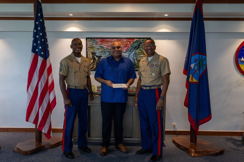 250th Marine Corps Birthday Guam Lieutenant Governor Invite