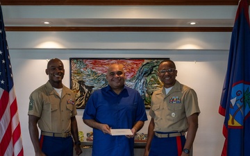 250th Marine Corps Birthday Guam Lieutenant Governor Invite
