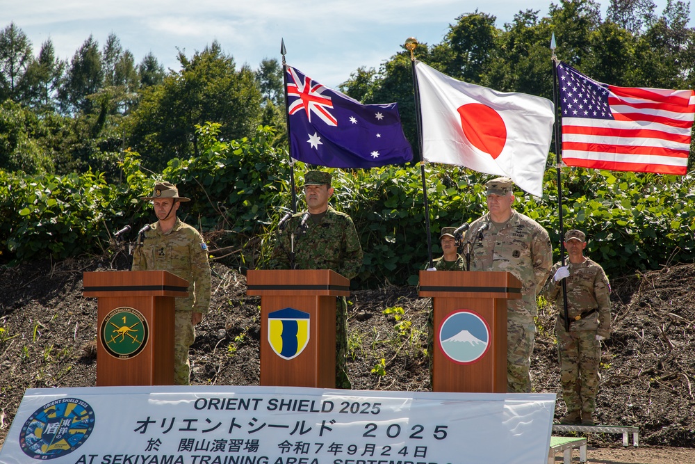 Orient Shield 25 Closing Ceremony