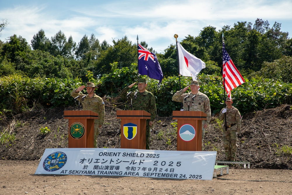 Orient Shield 25 Closing Ceremony