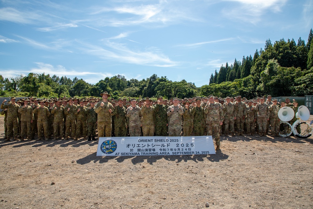 Orient Shield 25 Closing Ceremony