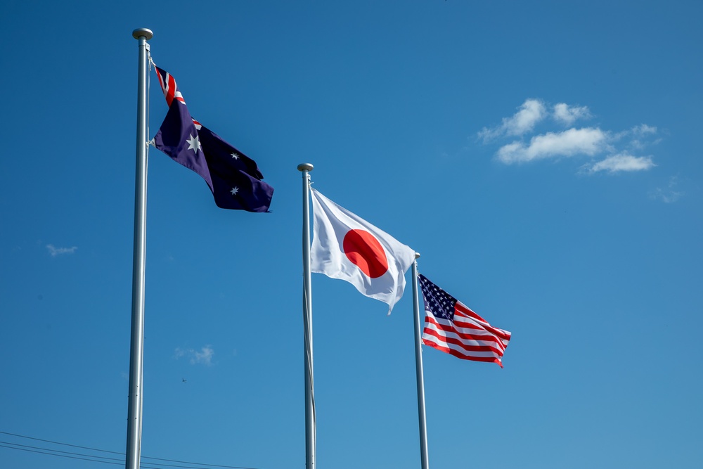 OS25 Flag Lowering Ceremony