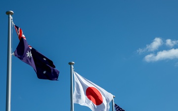 OS25 Flag Lowering Ceremony