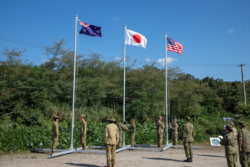 OS25 Flag Lowering Ceremony