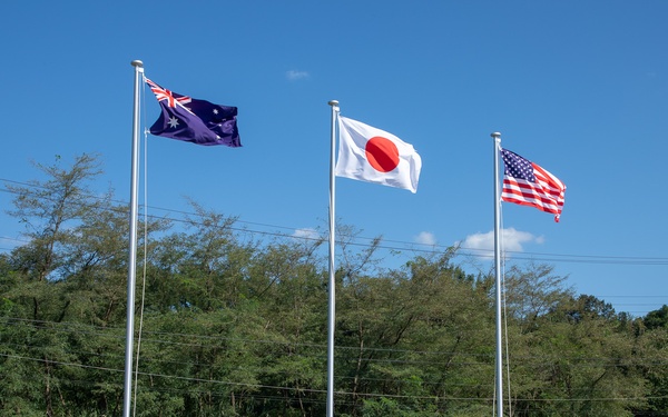 OS25 Flag Lowering Ceremony