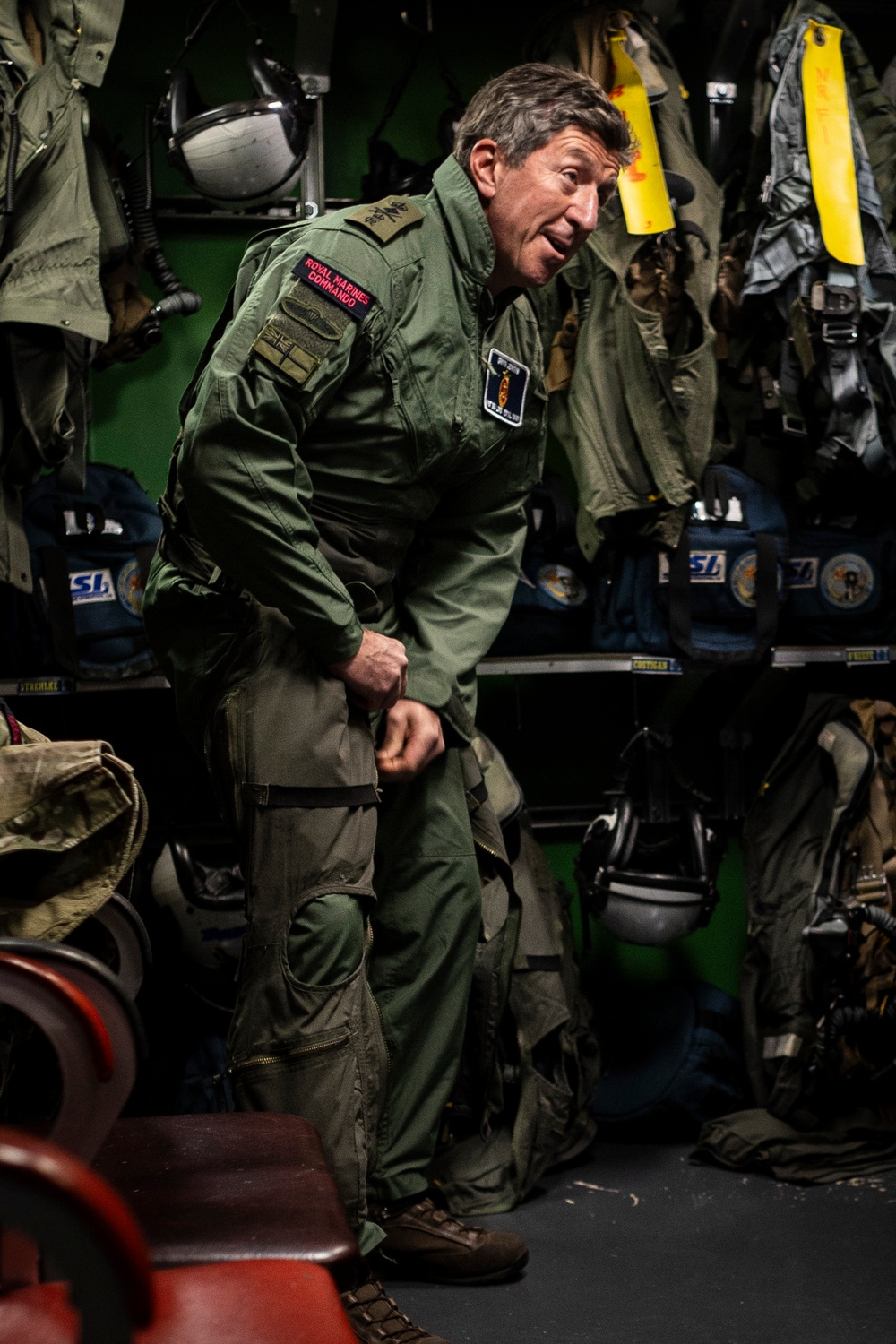 USS Gerald R. Ford (CVN 78) Hosts the British Royal Navy's 1st Sea Lord