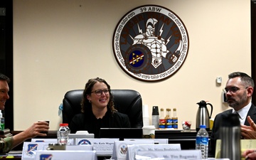 STAFFDEL Katie Magnus and Andy Scott visit Incirlik