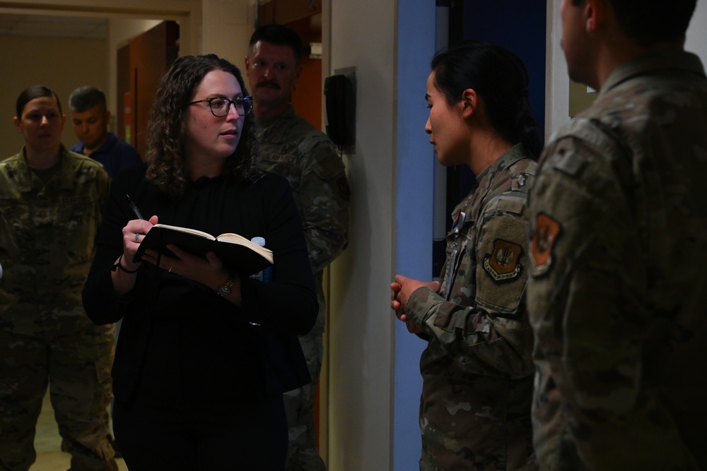 STAFFDEL Katie Magnus and Andy Scott visit Incirlik