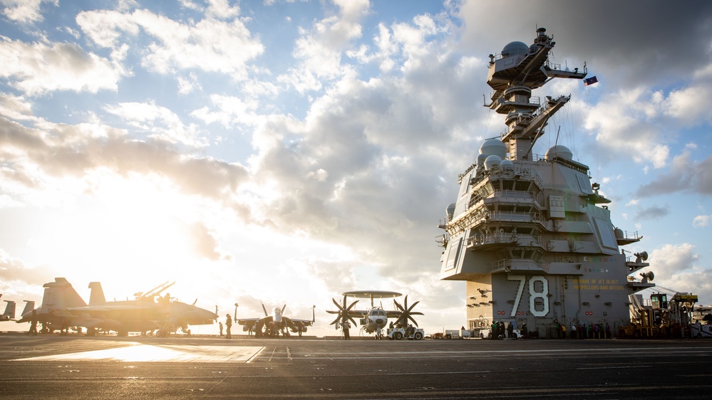 USS Gerald R. Ford (CVN 78) Flight Operations
